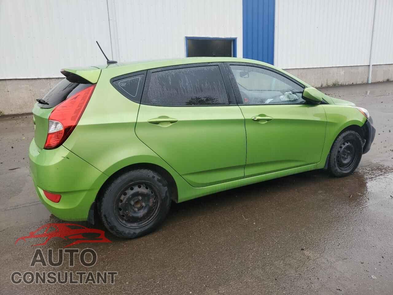 HYUNDAI ACCENT 2013 - KMHCT5AE4DU120910