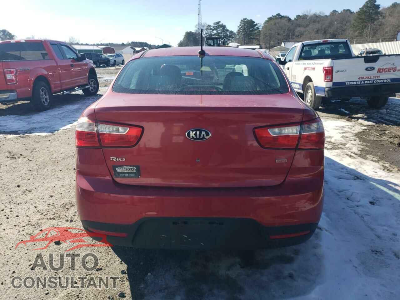 KIA RIO 2013 - KNADM4A39D6157936