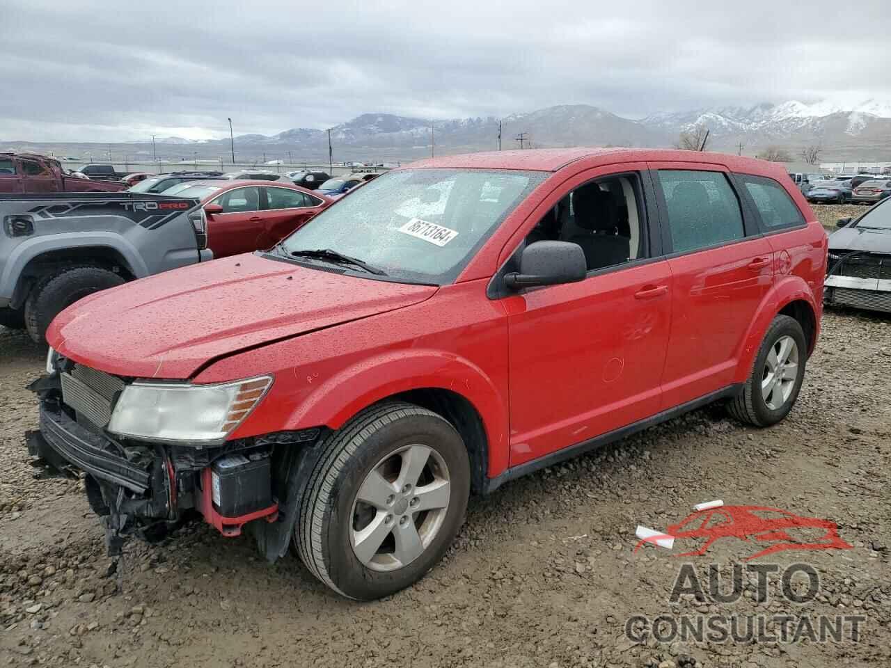 DODGE JOURNEY 2013 - 3C4PDCAB0DT508689