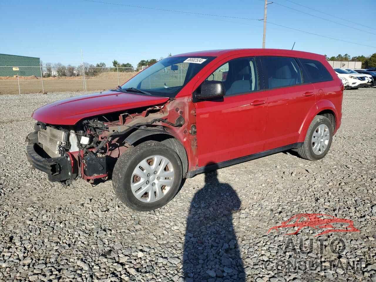 DODGE JOURNEY 2014 - 3C4PDCAB4ET268452