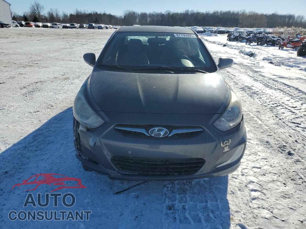 HYUNDAI ACCENT 2012 - KMHCU4AE1CU122104
