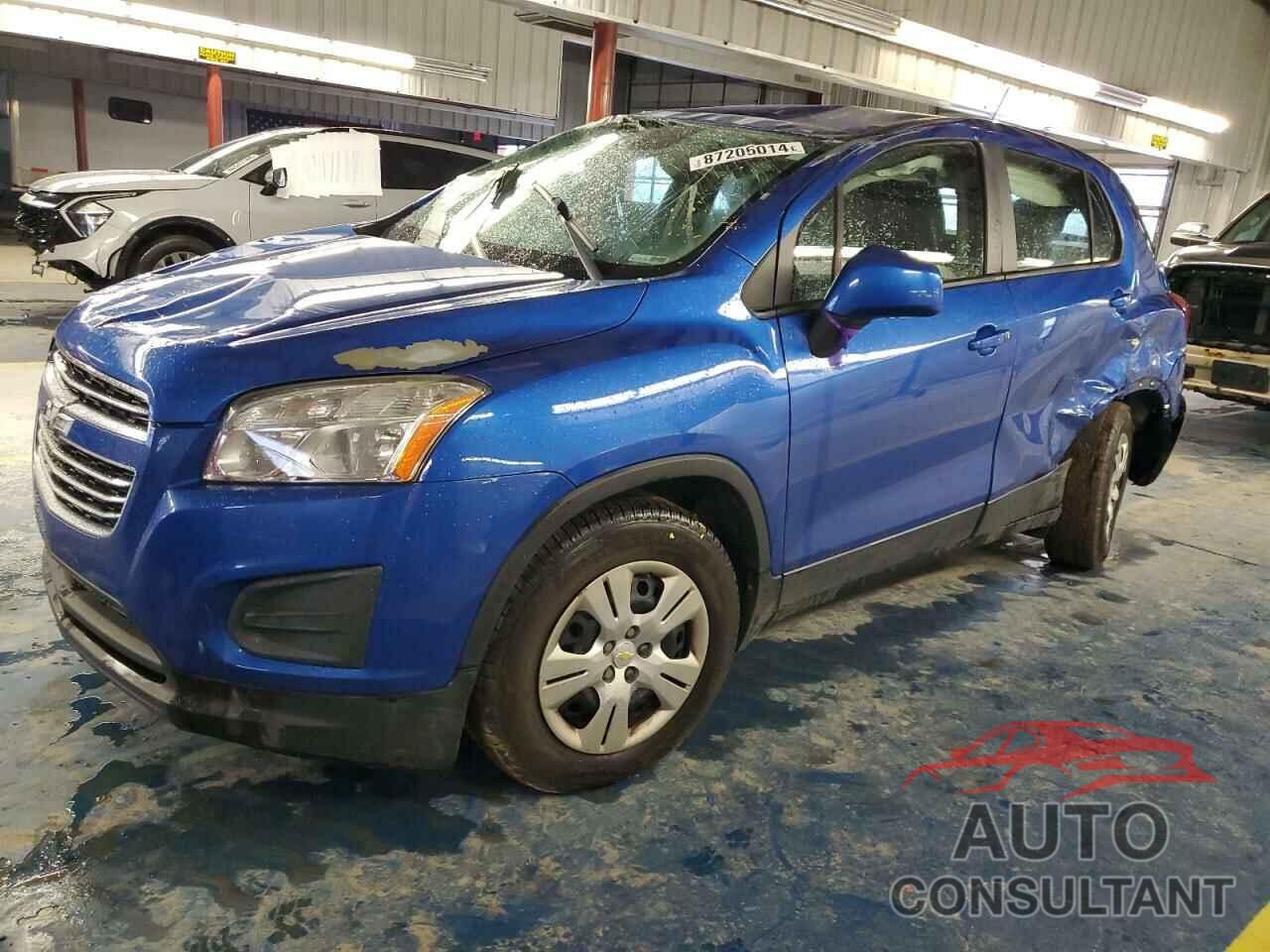 CHEVROLET TRAX 2016 - KL7CJKSB5GB556613