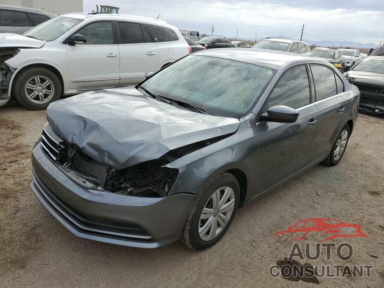 VOLKSWAGEN JETTA 2017 - 3VW2B7AJ6HM367199