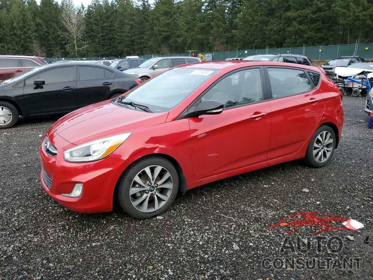 HYUNDAI ACCENT 2015 - KMHCU5AEXFU205024