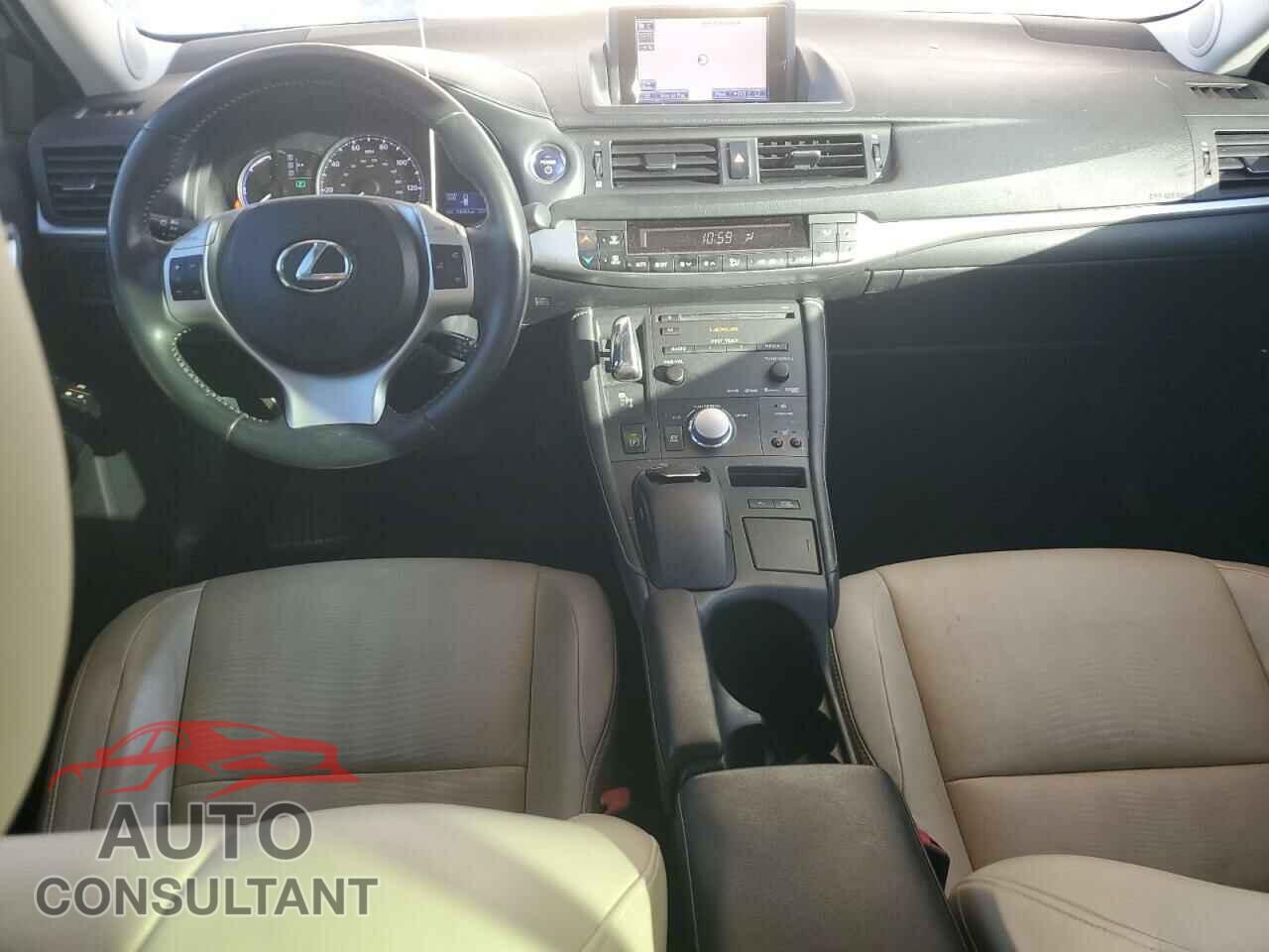 LEXUS CT 200 2013 - JTHKD5BH7D2156672