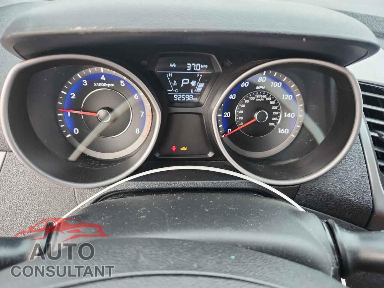 HYUNDAI ELANTRA 2014 - KMHDH4AE7EU218315