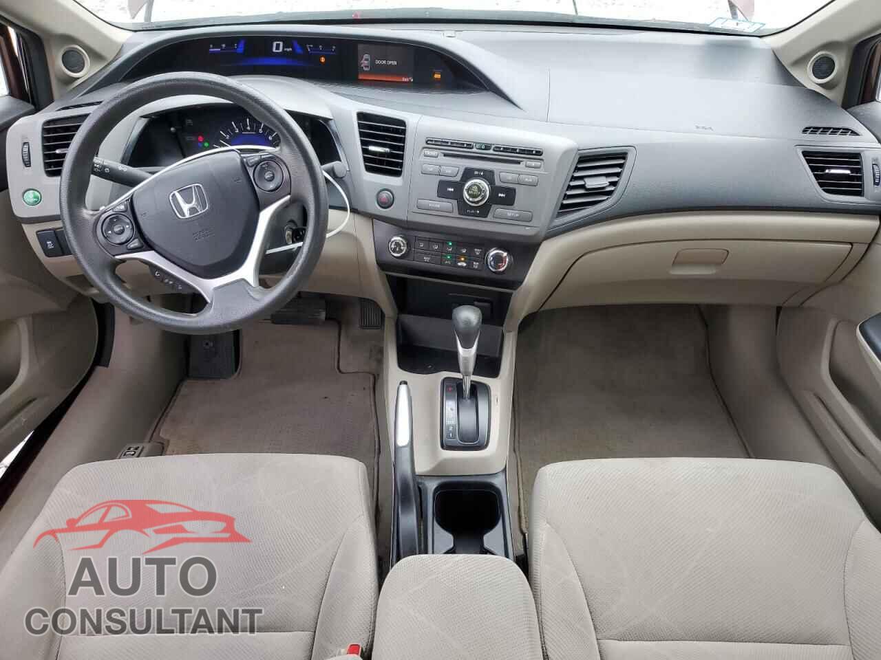 HONDA CIVIC 2012 - 2HGFB2F84CH537307