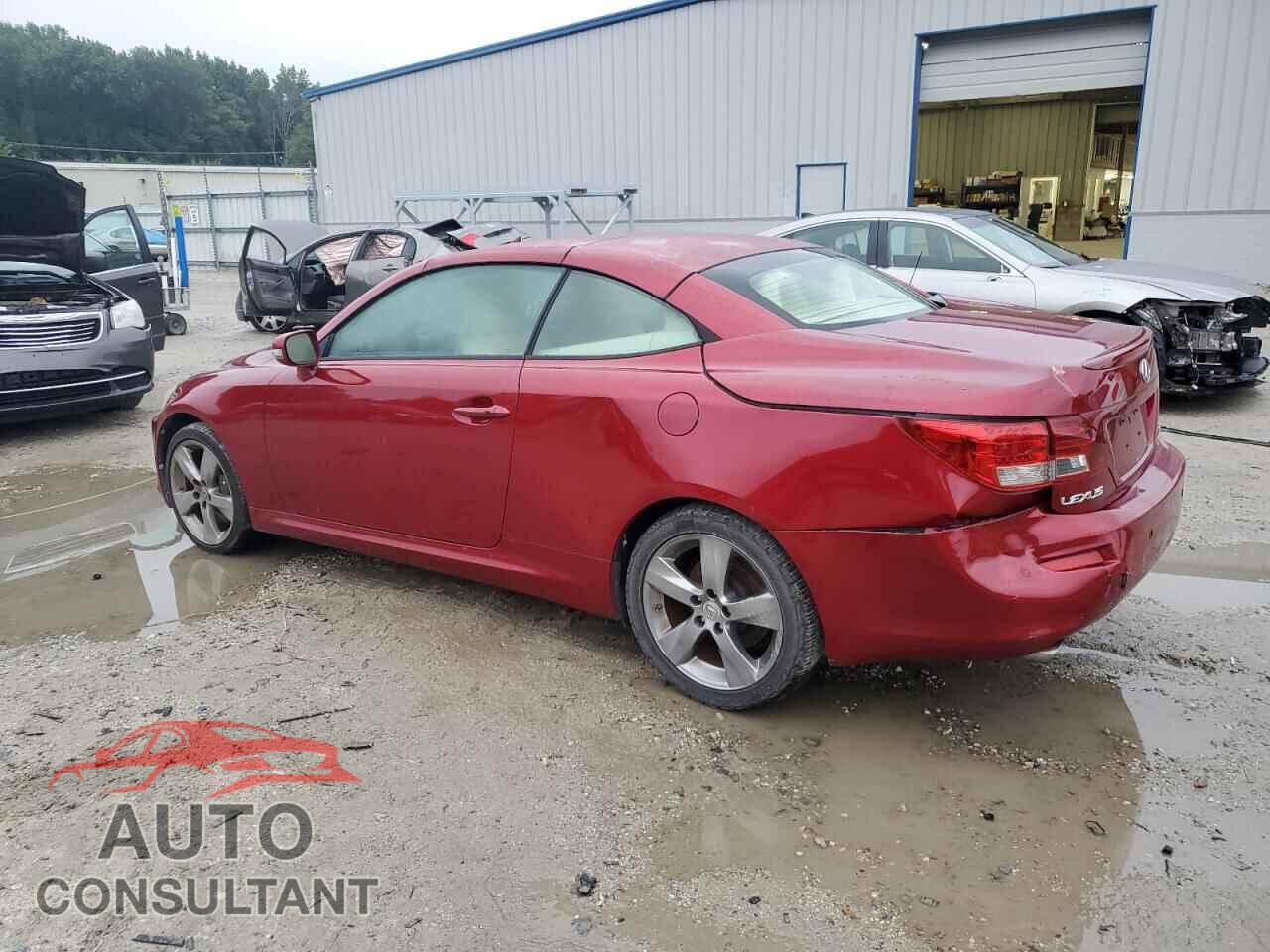 LEXUS IS 2010 - JTHFE2C26A2502004