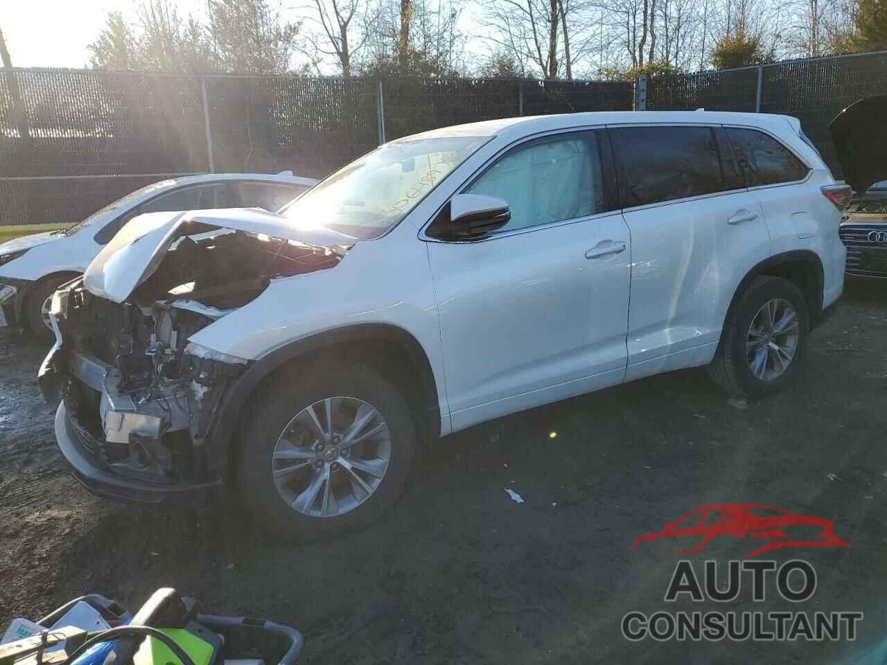 TOYOTA HIGHLANDER 2015 - 5TDZKRFH7FS042125