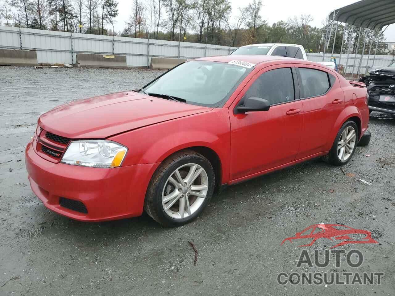 DODGE AVENGER 2013 - 1C3CDZAG6DN771819