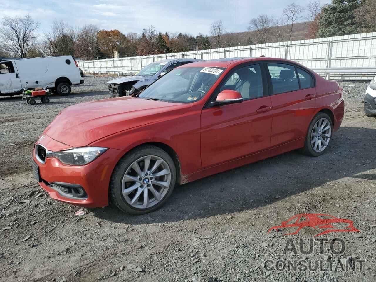 BMW 3 SERIES 2017 - WBA8E5G31HNU42797