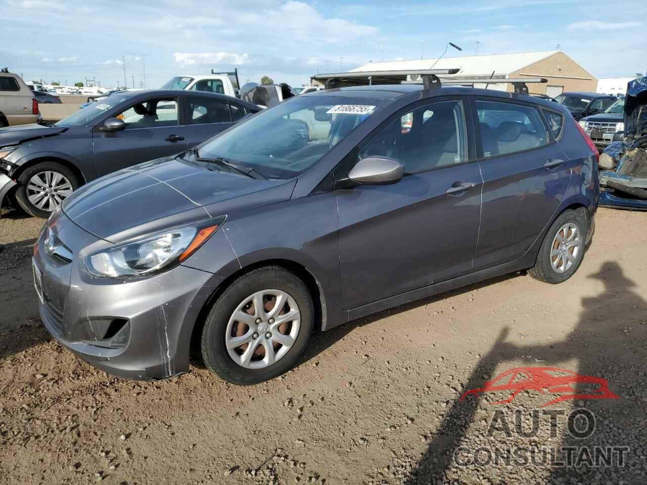 HYUNDAI ACCENT 2013 - KMHCT5AE0DU131578