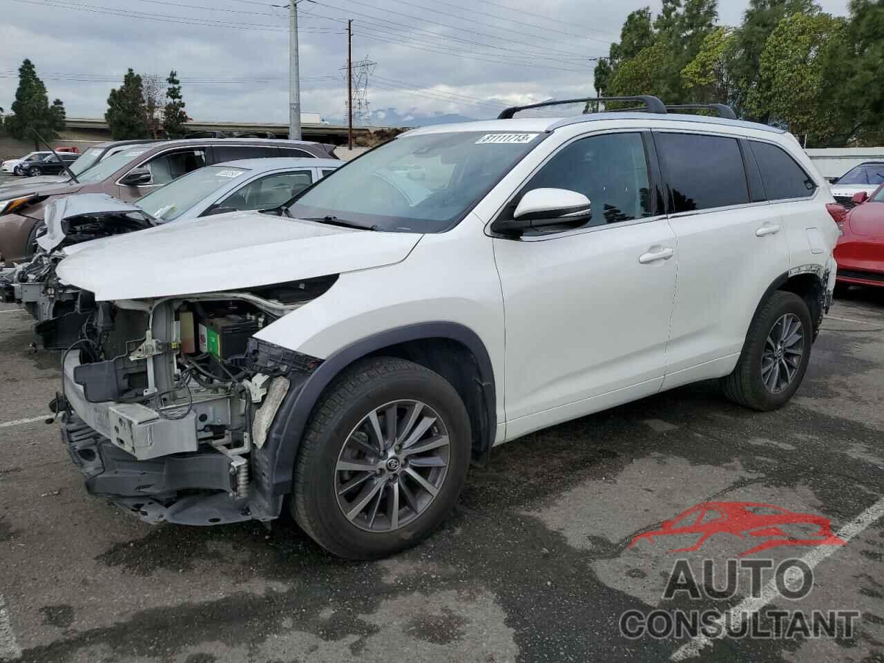 TOYOTA HIGHLANDER 2017 - 5TDJZRFH9HS366995