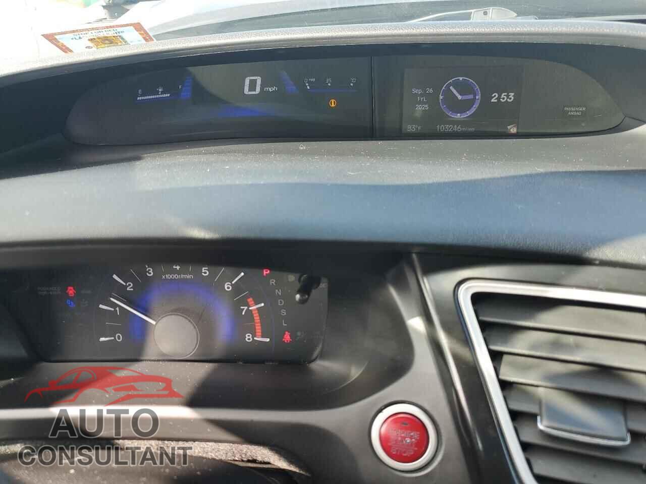 HONDA CIVIC 2015 - 19XFB2F83FE254427