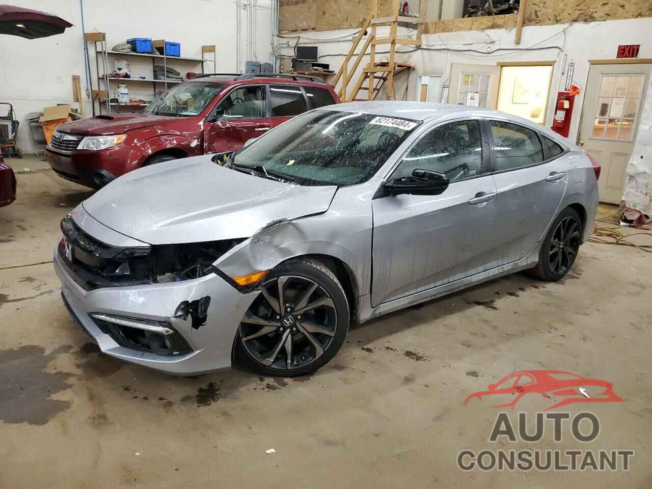 HONDA CIVIC 2021 - 2HGFC2F84MH530212