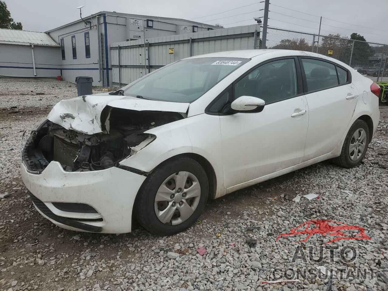 KIA FORTE 2016 - KNAFX4A62G5521716