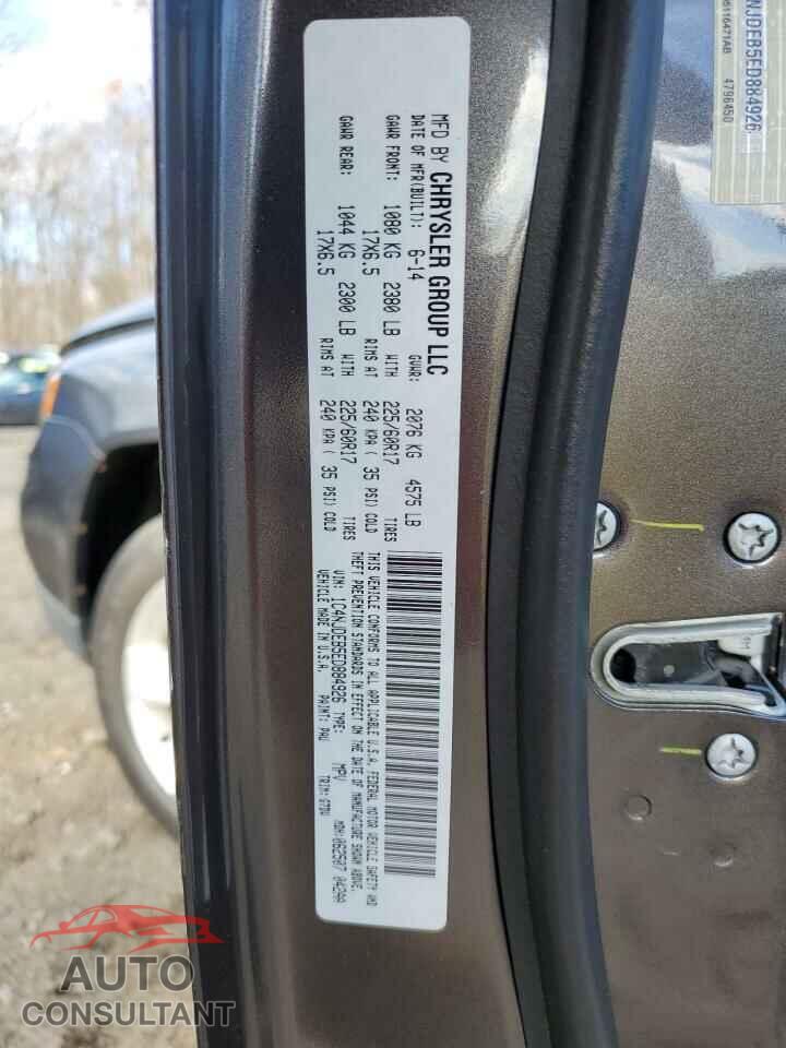 JEEP COMPASS 2014 - 1C4NJDEB5ED884926
