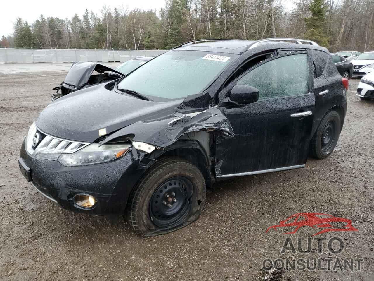 NISSAN MURANO 2009 - JN8AZ18W69W137743