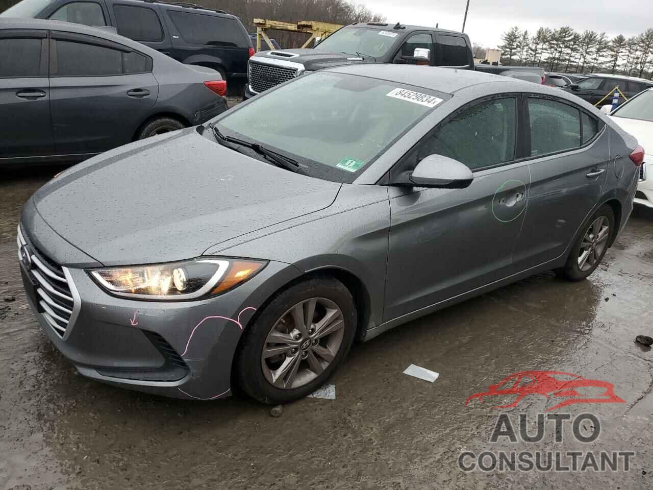 HYUNDAI ELANTRA 2018 - KMHD84LF1JU573397