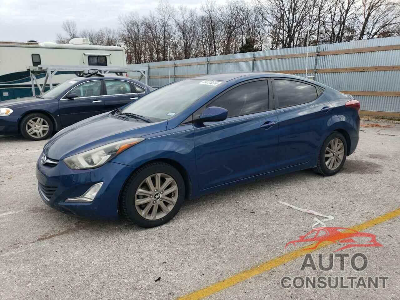 HYUNDAI ELANTRA 2014 - KMHDH4AE8EU048773