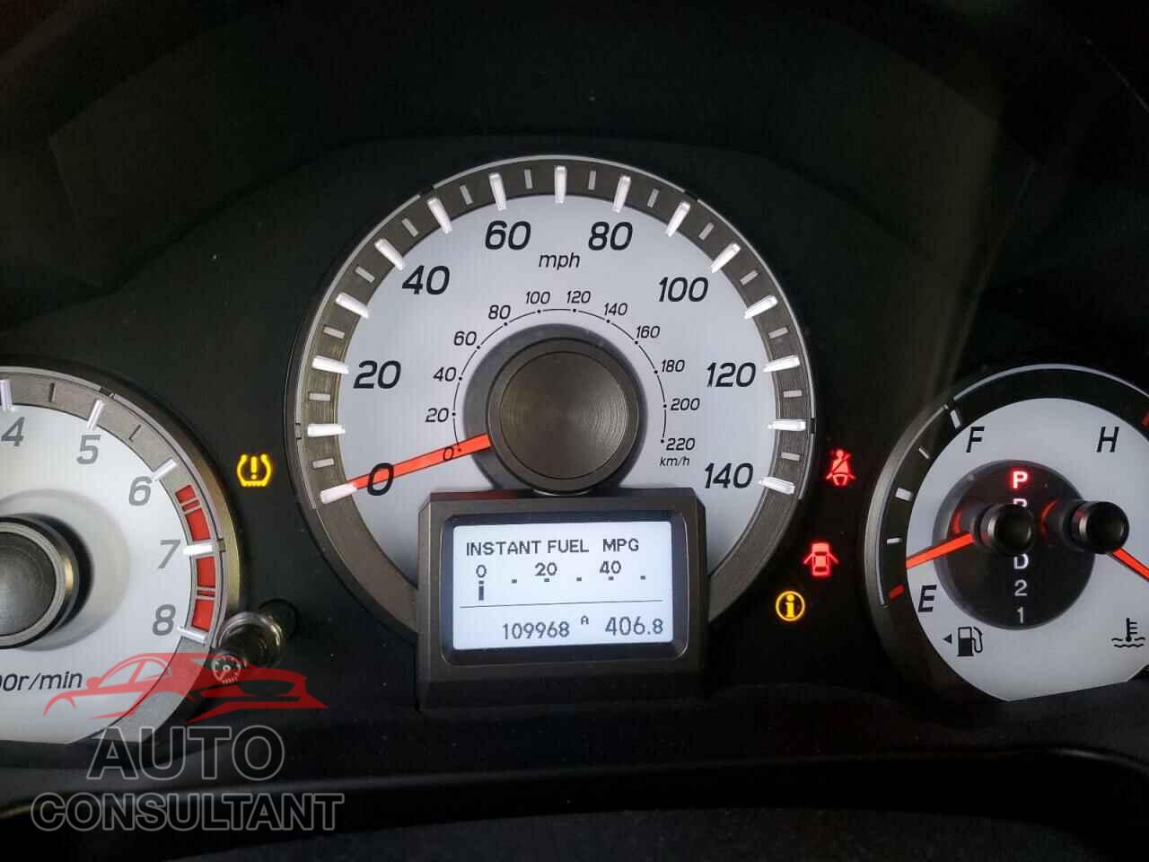 HONDA PILOT 2012 - 5FNYF3H92CB021654