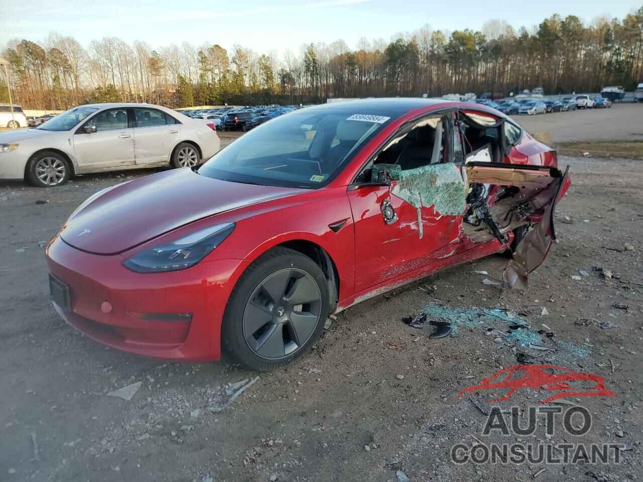 TESLA MODEL 3 2022 - 5YJ3E1EB4NF257248