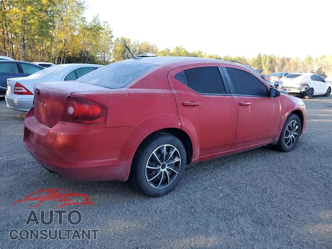 DODGE AVENGER 2013 - 1C3CDZAB2DN567605
