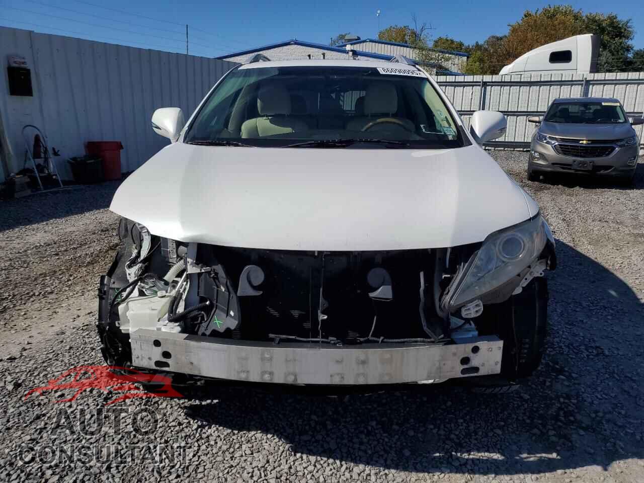 LEXUS RX350 2012 - 2T2BK1BA9CC153397