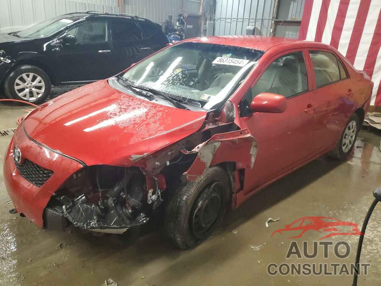 TOYOTA COROLLA 2009 - 2T1BU40E19C130856