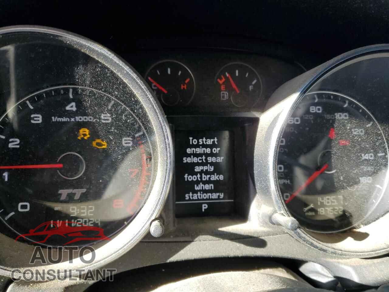 AUDI TT 2011 - TRUSFAFK2B1021960