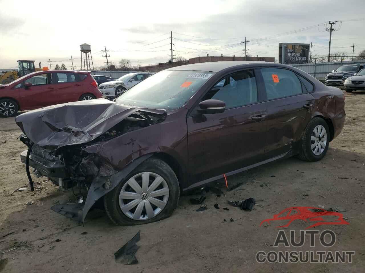 VOLKSWAGEN PASSAT 2013 - 1VWAP7A31DC032152