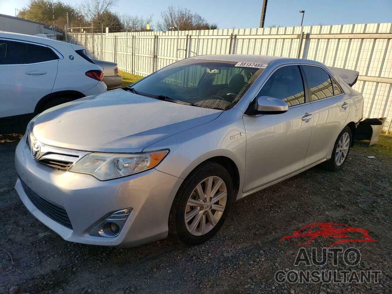 TOYOTA CAMRY 2012 - 4T1BD1FK9CU022275
