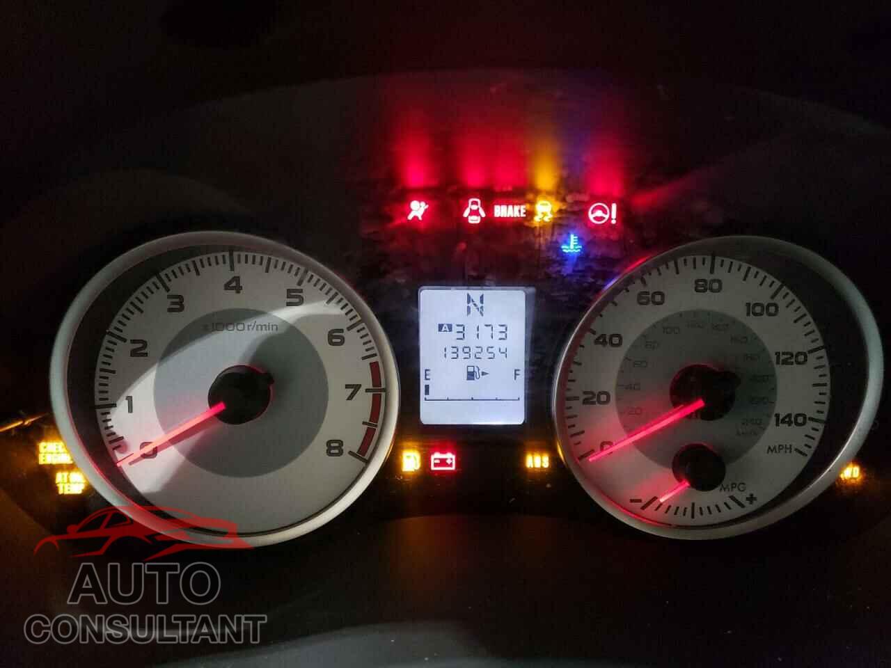 SUBARU IMPREZA 2012 - JF1GPAA61CH205650