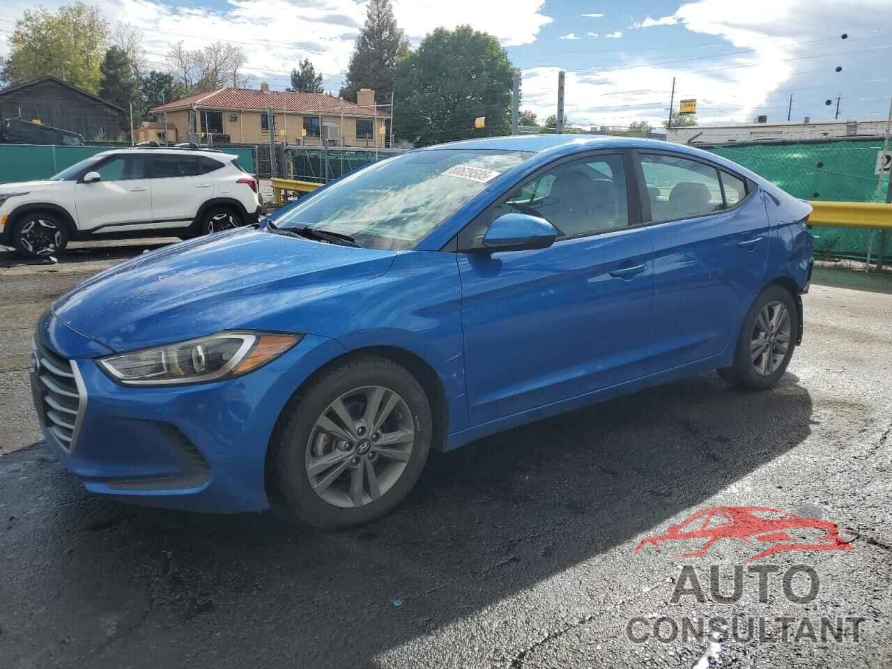 HYUNDAI ELANTRA 2018 - KMHD84LF6JU554635