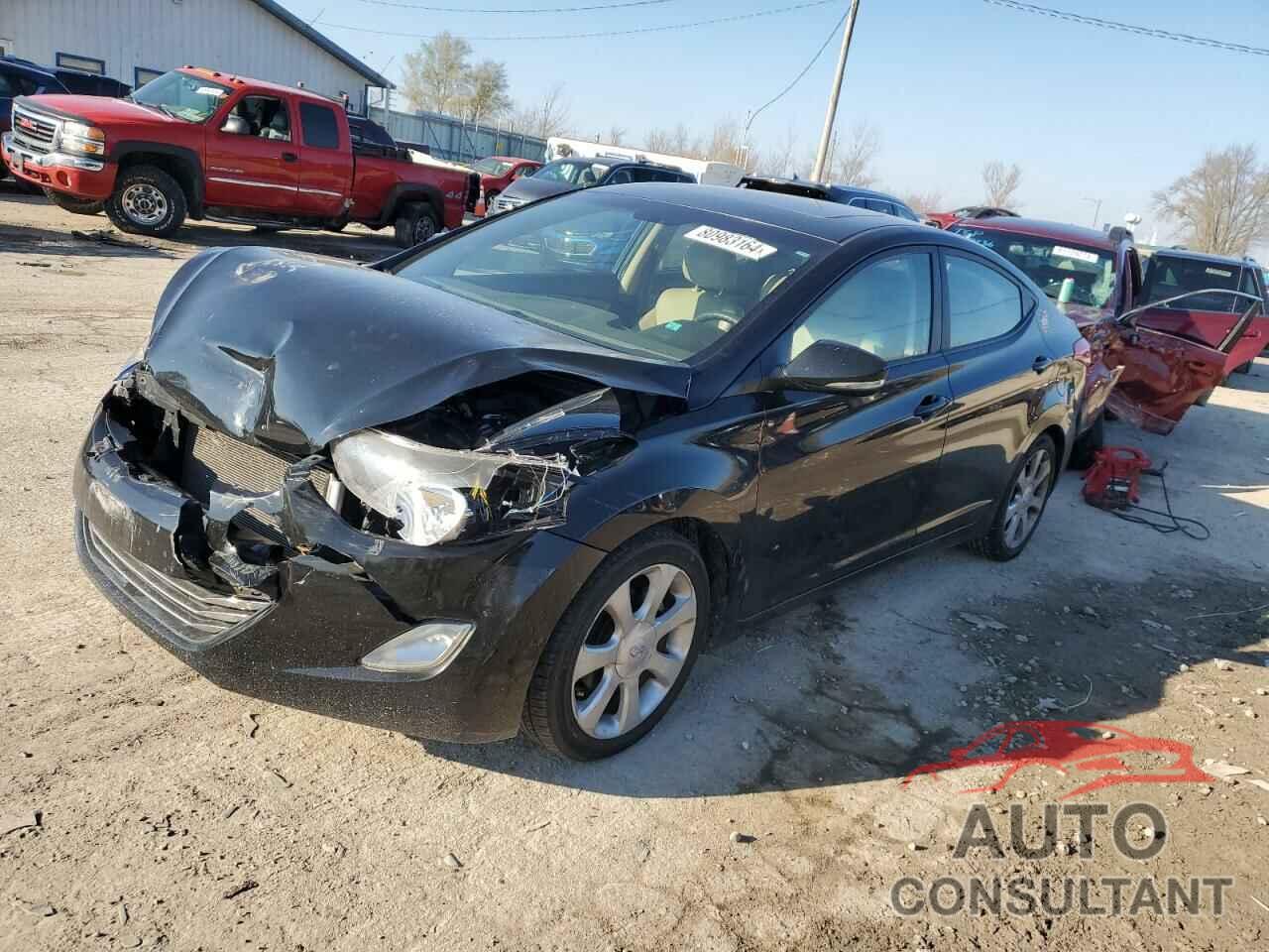 HYUNDAI ELANTRA 2012 - KMHDH4AEXCU208164