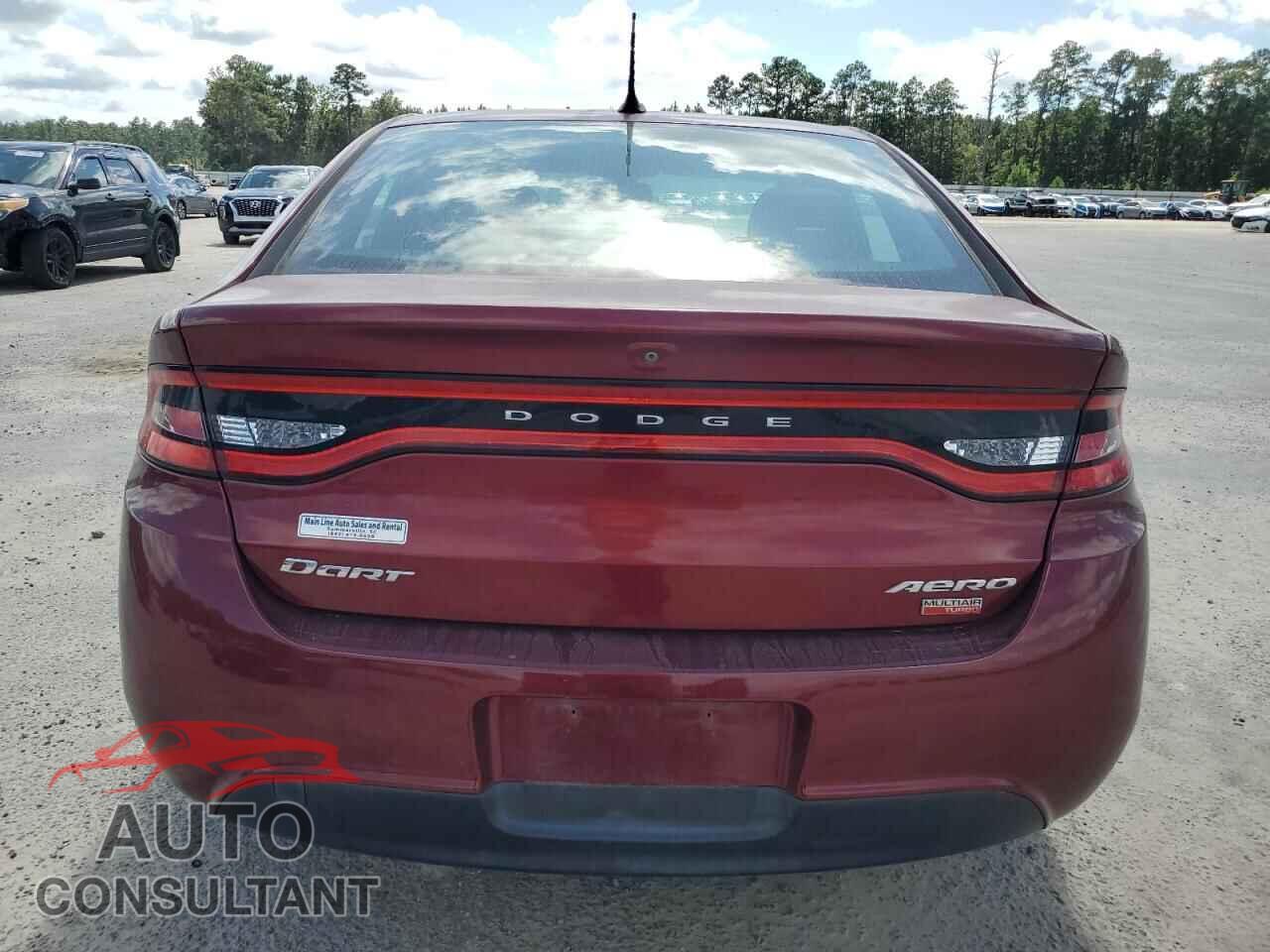 DODGE DART 2015 - 1C3CDFDH2FD299601