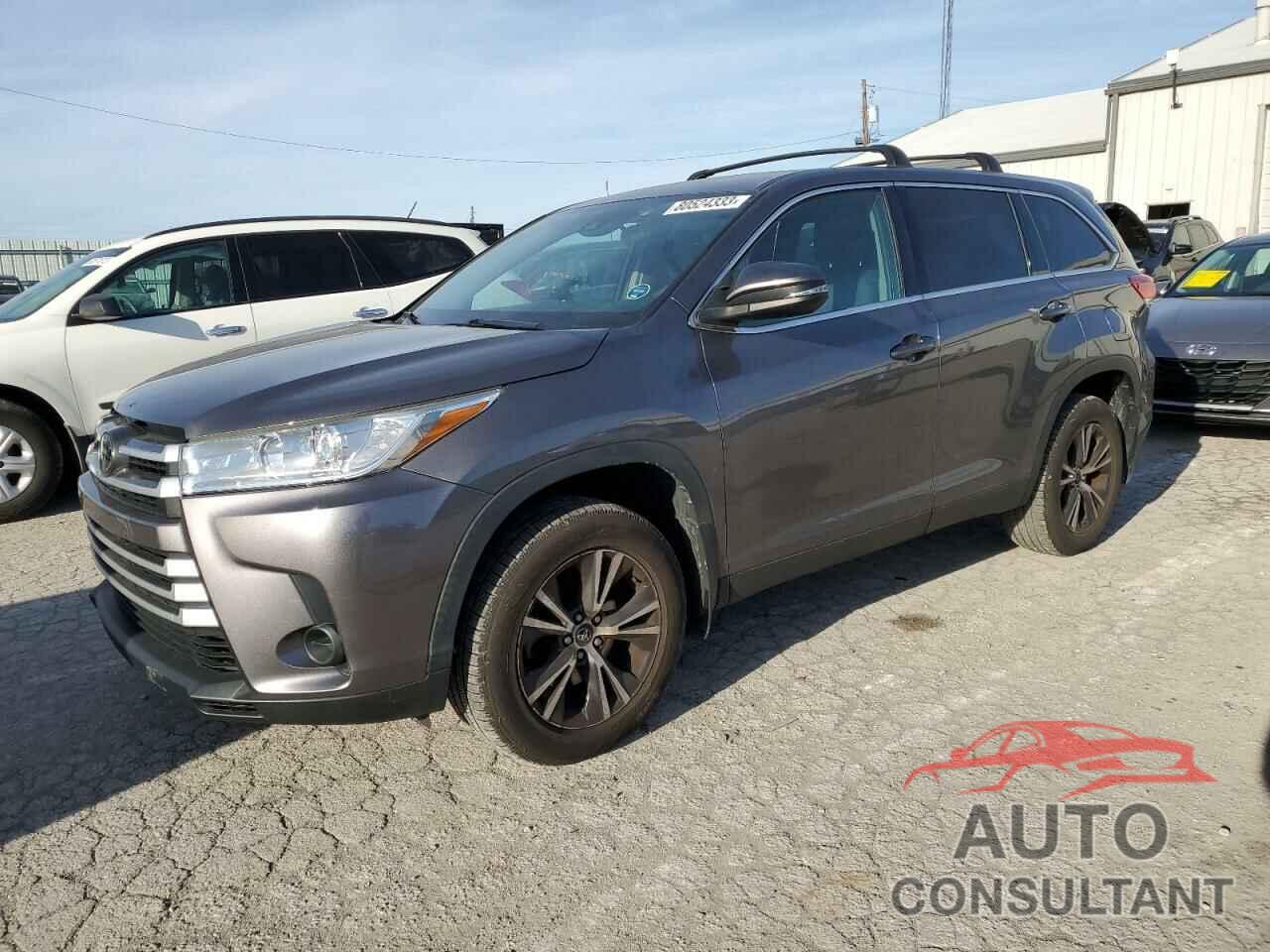 TOYOTA HIGHLANDER 2019 - 5TDZARFH3KS054897