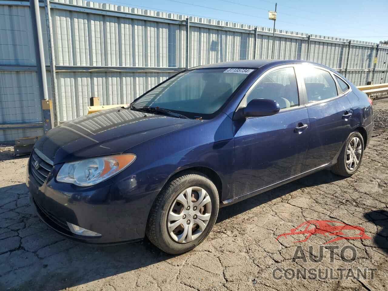 HYUNDAI ELANTRA 2009 - KMHDU46D79U710196