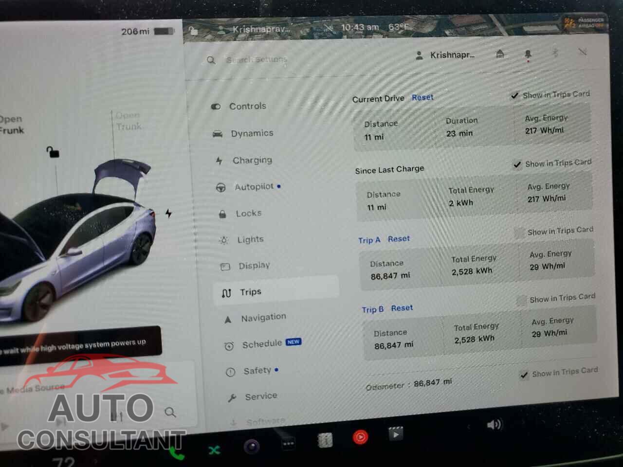 TESLA MODEL 3 2018 - 5YJ3E1EA0JF058067