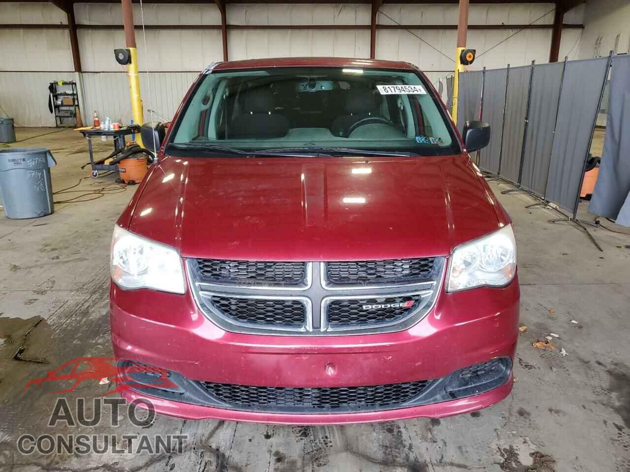 DODGE CARAVAN 2014 - 2C4RDGBG2ER260735