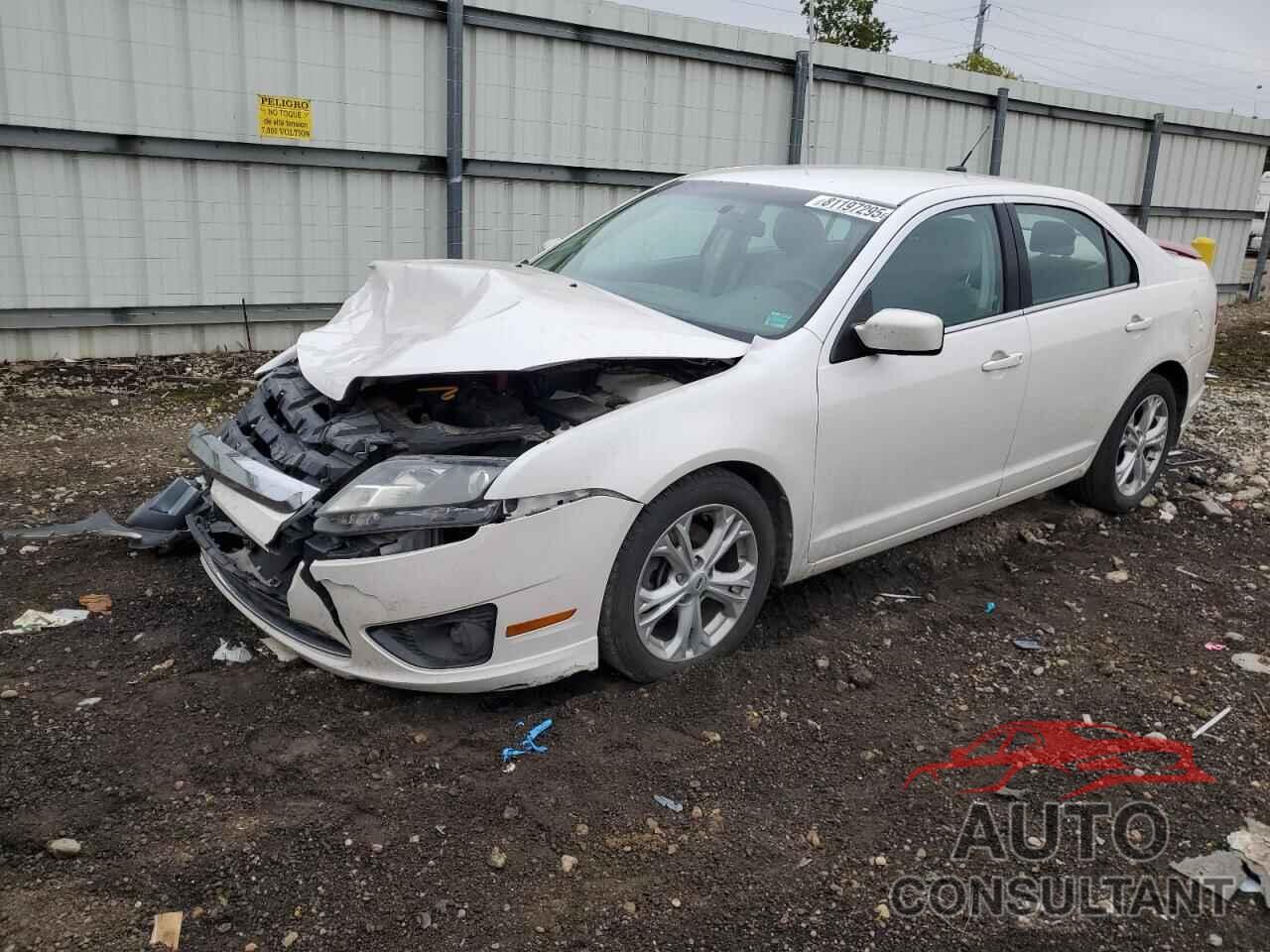 FORD FUSION 2012 - 3FAHP0HA1CR413373