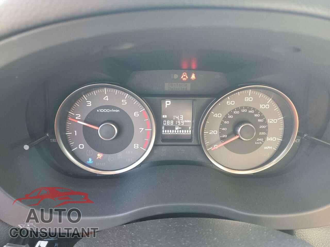 SUBARU FORESTER 2016 - JF2SJAFC3GH494283