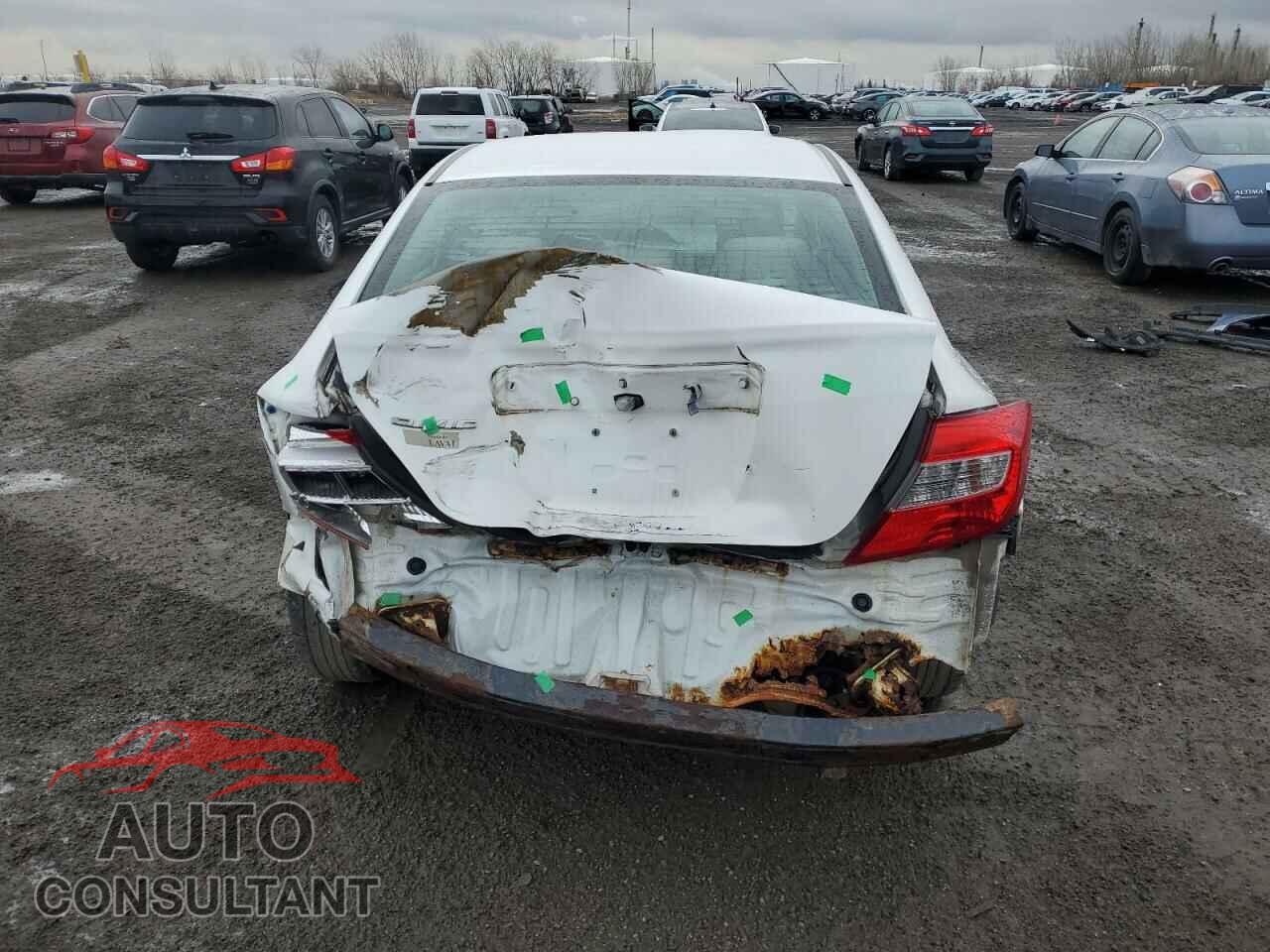 HONDA CIVIC 2012 - 2HGFB2F52CH108771