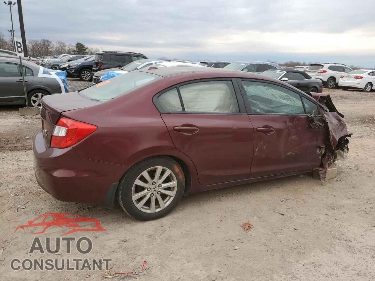 HONDA CIVIC 2012 - 2HGFB2F99CH509172