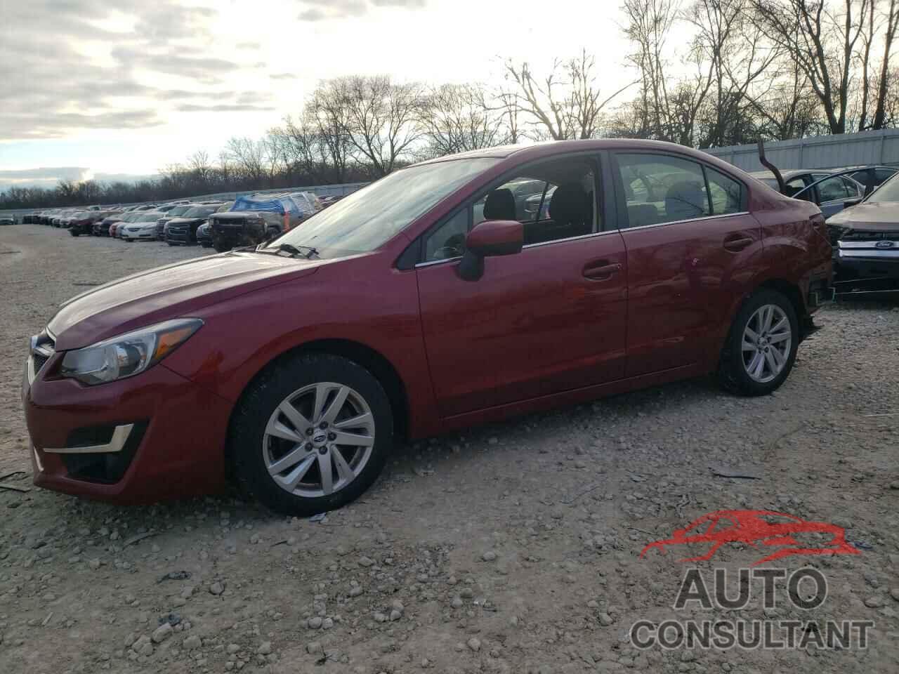 SUBARU IMPREZA 2016 - JF1GJAB69GH023796