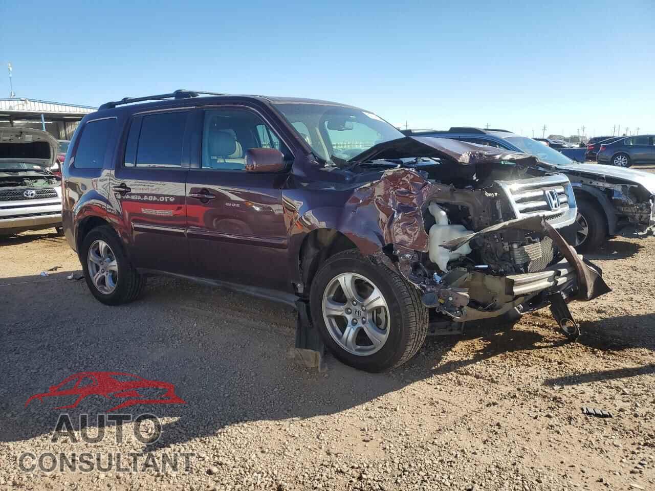 HONDA PILOT 2013 - 5FNYF4H53DB006777