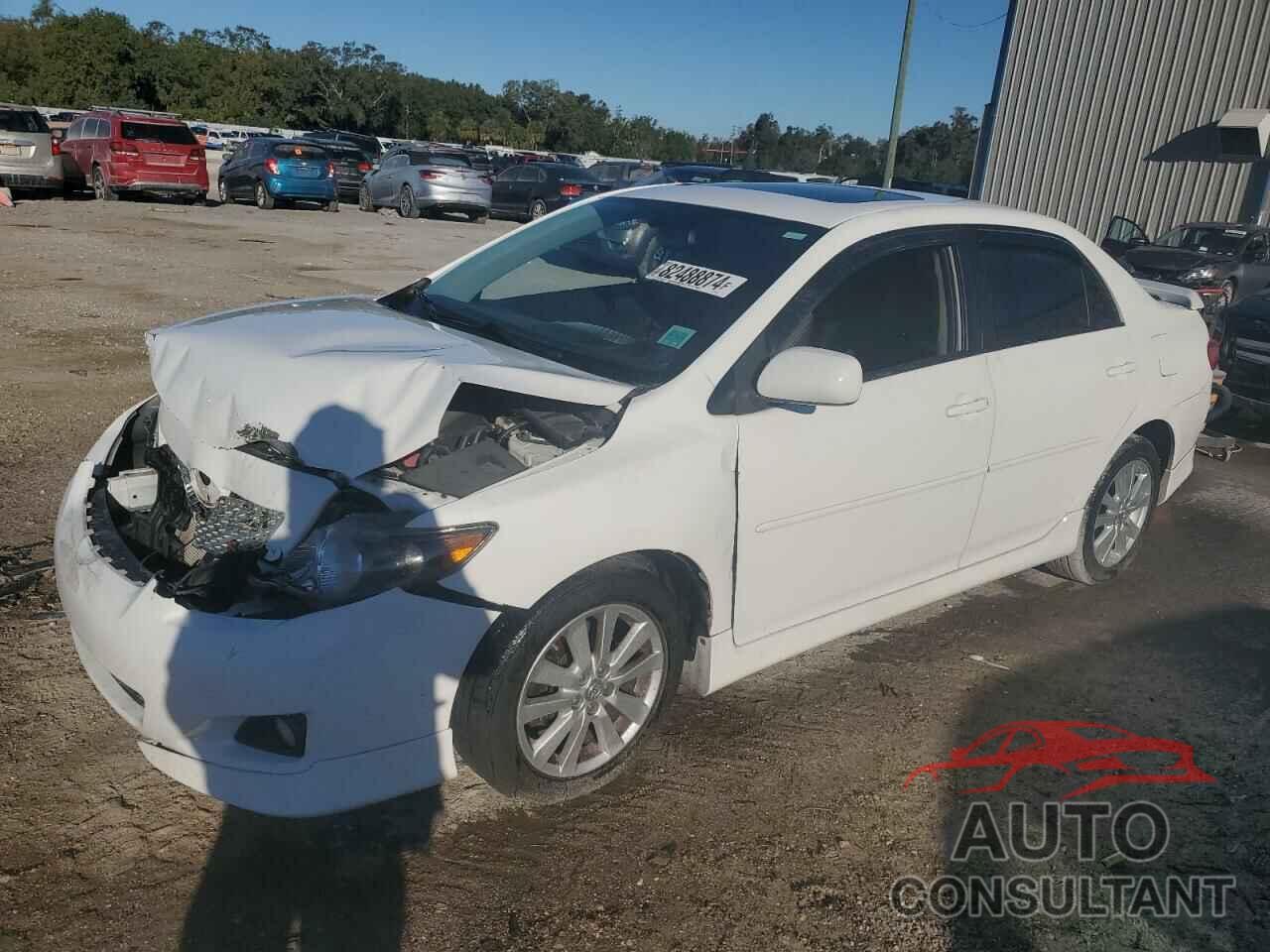 TOYOTA COROLLA 2010 - 1NXBU4EE9AZ289877