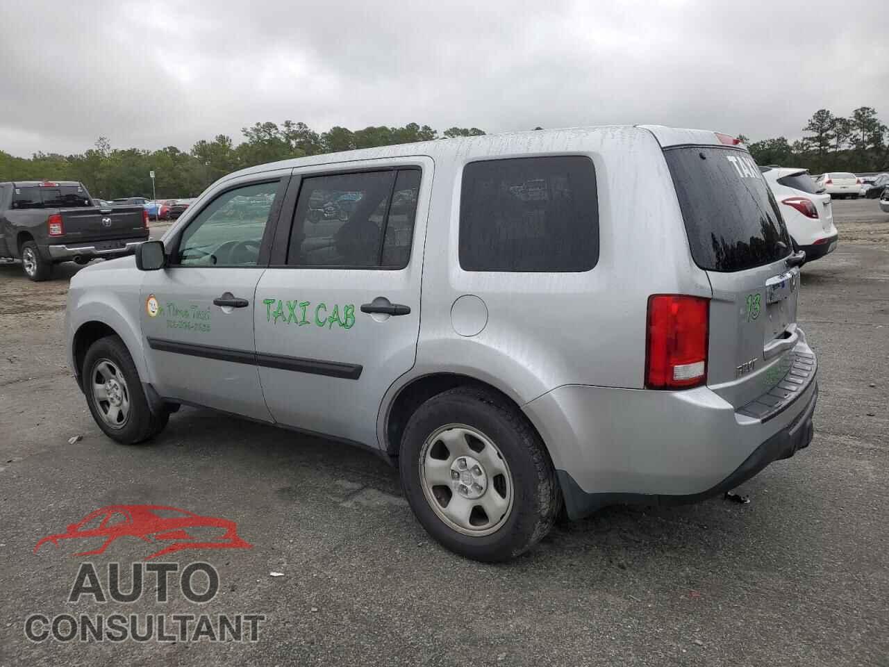 HONDA PILOT 2013 - 5FNYF3H29DB025933