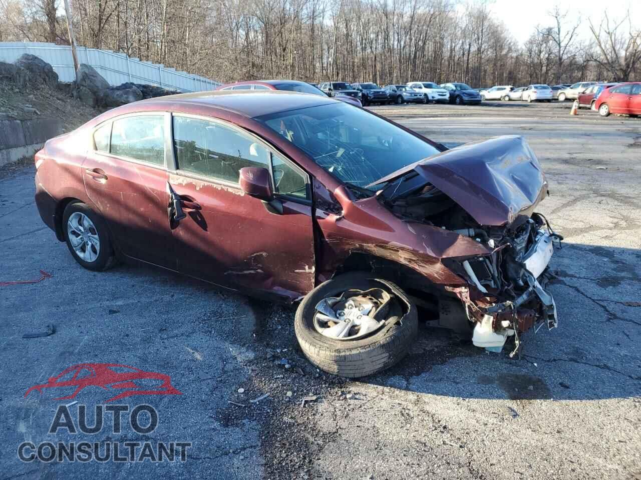 HONDA CIVIC 2013 - 19XFB2F53DE202590