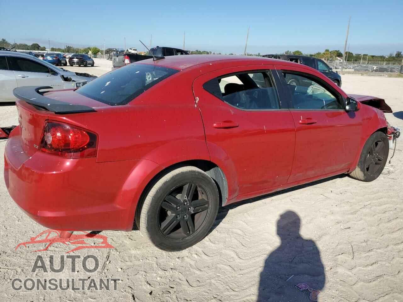 DODGE AVENGER 2013 - 1C3CDZCG4DN526417